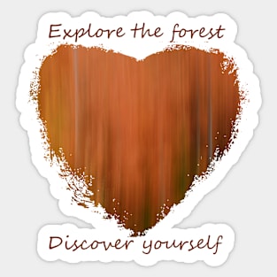 Explore the Forest Sticker